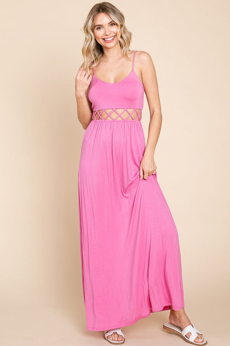 purple halter dress speak now Seraya Plunge Halter Mini Dress main image 1