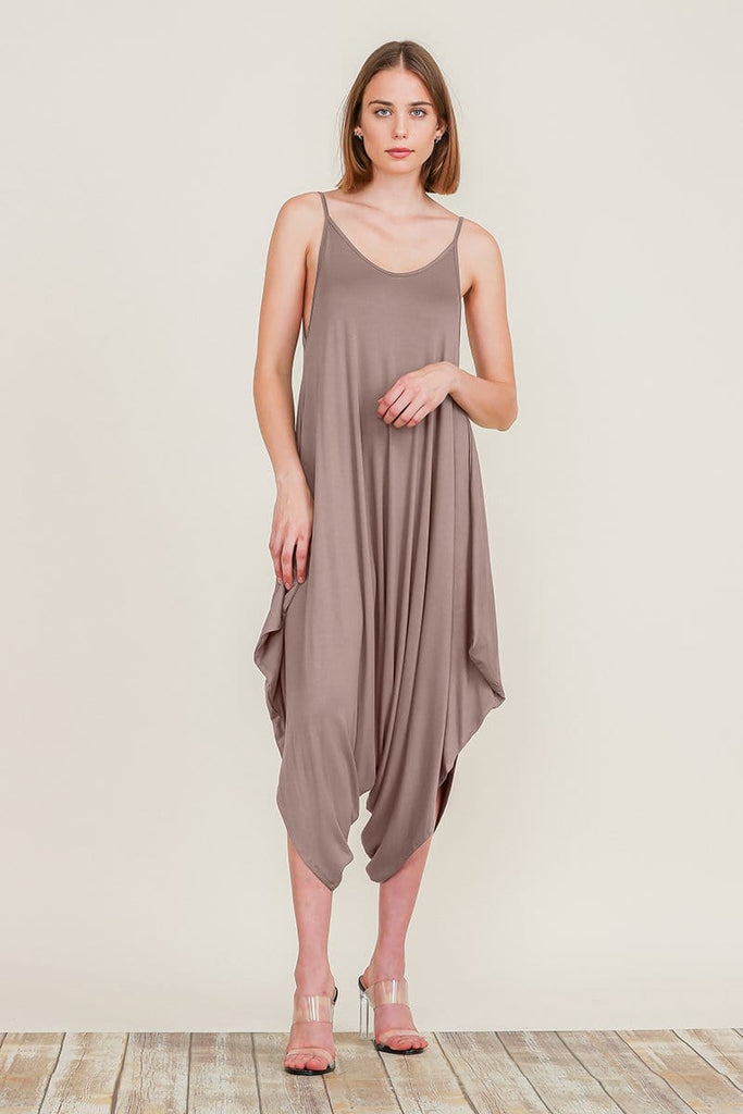 Ribbed jersey harem jumpsuit Alyra | Paris Fashion Shops