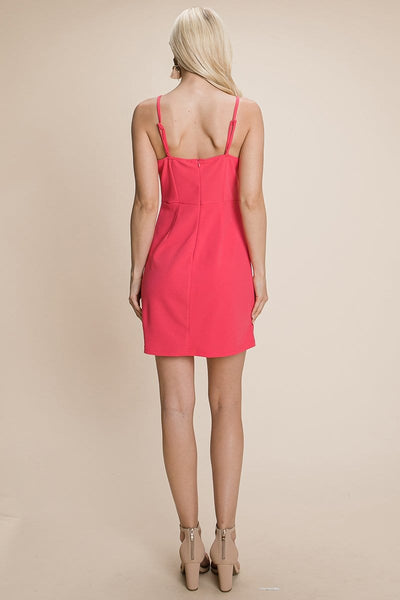 Tie Knot Bust Mini Dress