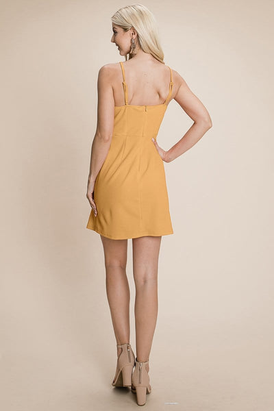 Tie Knot Bust Mini Dress